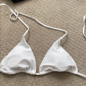 Shein Tie Up Bikini Top Size M